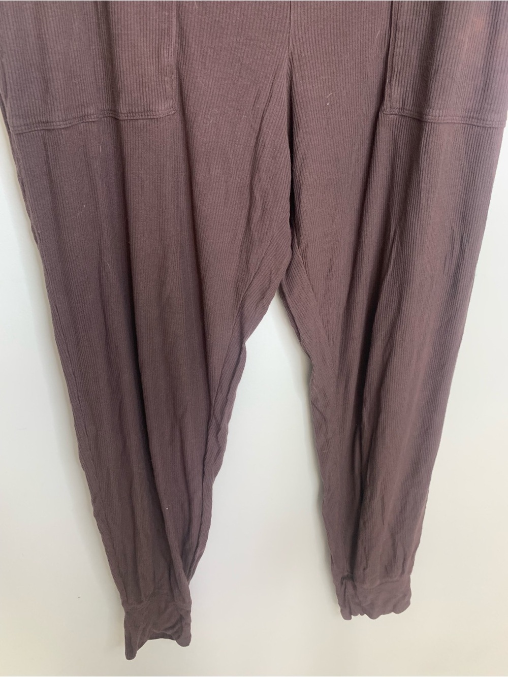 Aerie Ribbed High Rise Lounge Pants M - Picture 7 of 8
